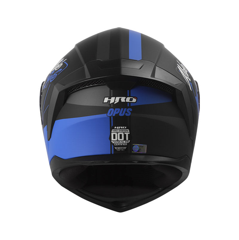 CASCO HRO HRO-3480DV OPUS MATE NEGRO AZUL