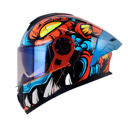 CASCO HRO HRO-3480DV EVO AGREXT NARANJA NEON AZUL IRIDIUM