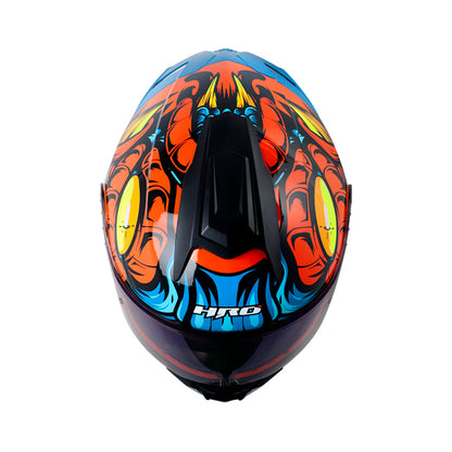 CASCO HRO HRO-3480DV EVO AGREXT NARANJA NEON AZUL IRIDIUM