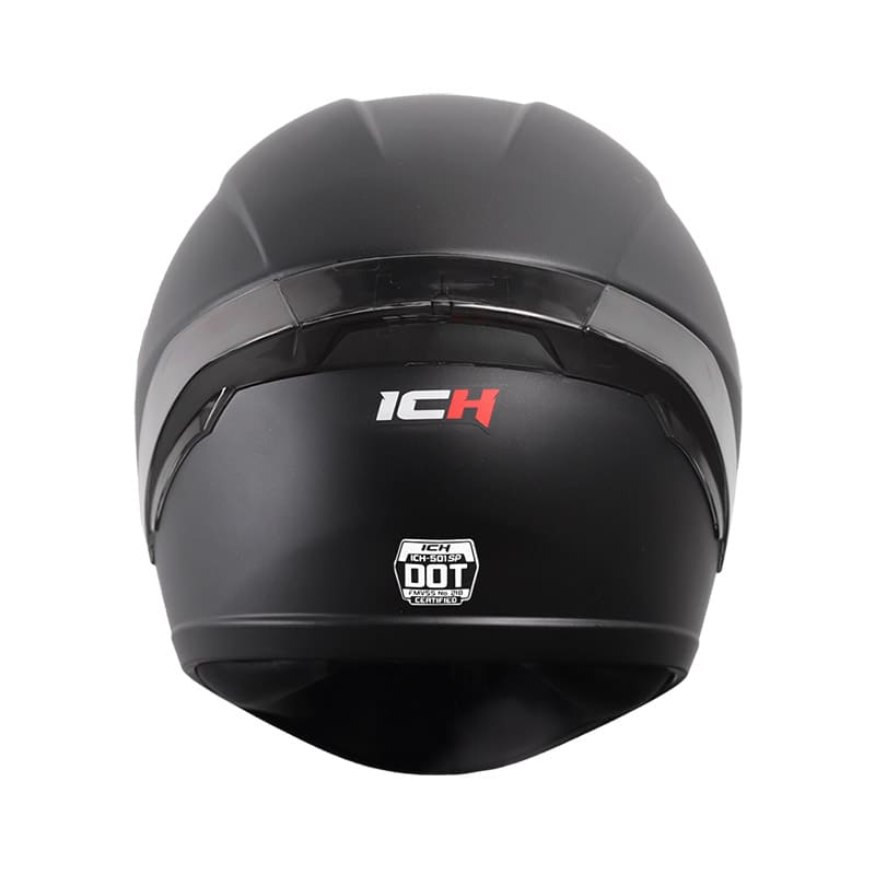 CASCO ICH ICH 501R SOLID MATE NEGRO American Motos