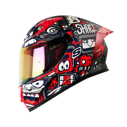 CASCO SHAFT SH-526SP RISE UP MATE GRIS OSCURO GIRS IRIDIUM