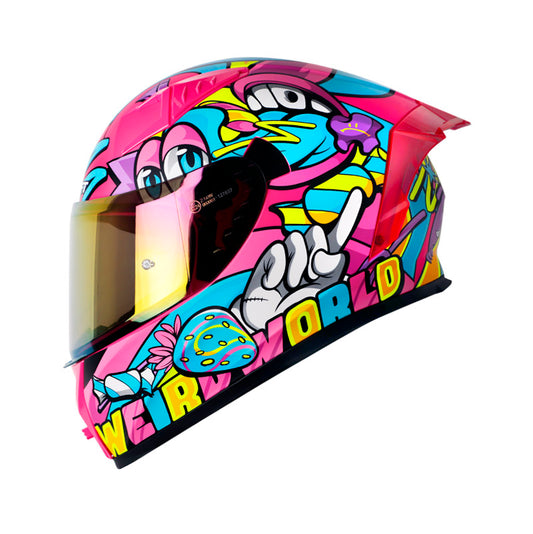 CASCO SHAFT SH-526SP EVO WEIRD MATE FUCSIA FUCSIA IRIDIUM