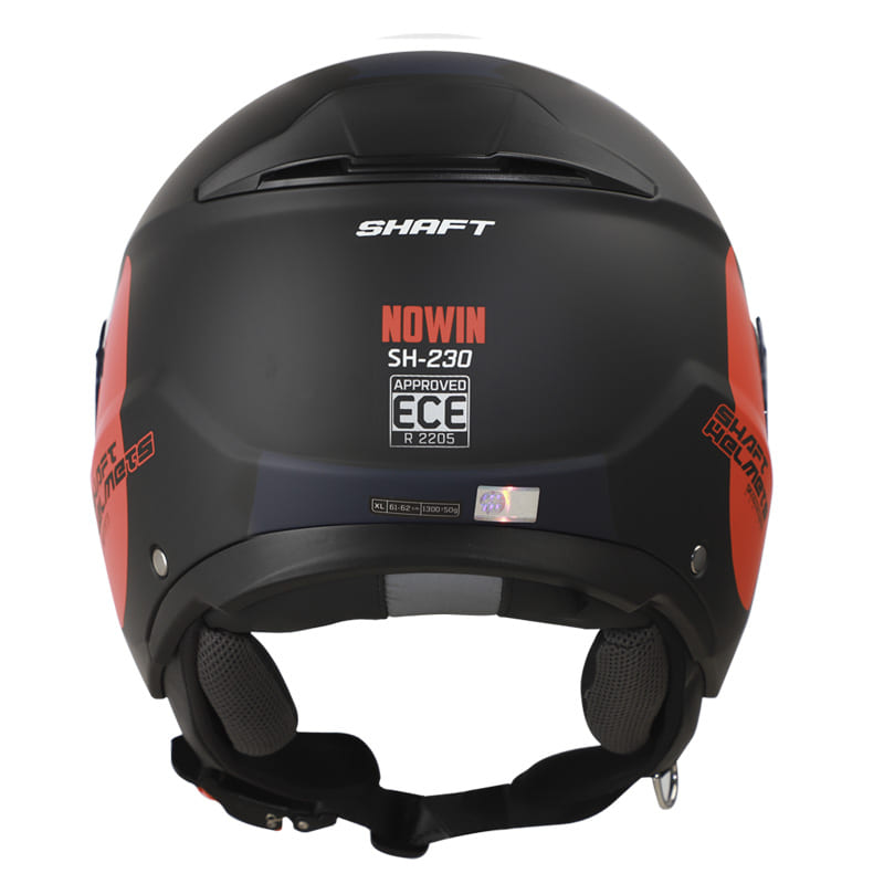 CASCO SHAFT SH-230 NOWIN MATE NEGRO NARANJA NEON