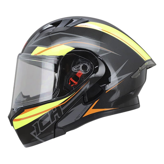 CASCO ICH ICH-3120DV KERB NEGRO AMARILLO NEON