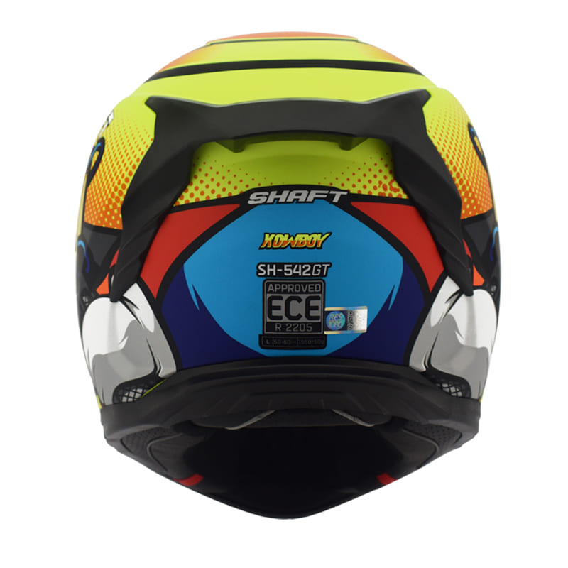 CASCO SHAFT SH-542GT KOWBOY MATE AMARILLO NEON NARANJA NEON
