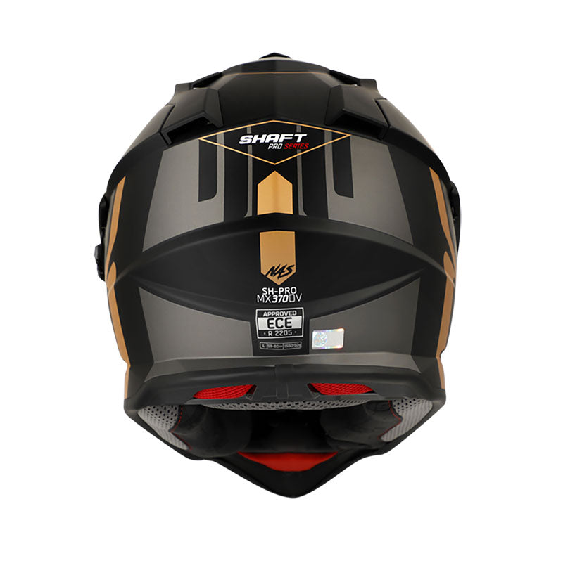 CASCO SHAFT SH-MX370DV PRO NAS MATE NEGRO DORADO
