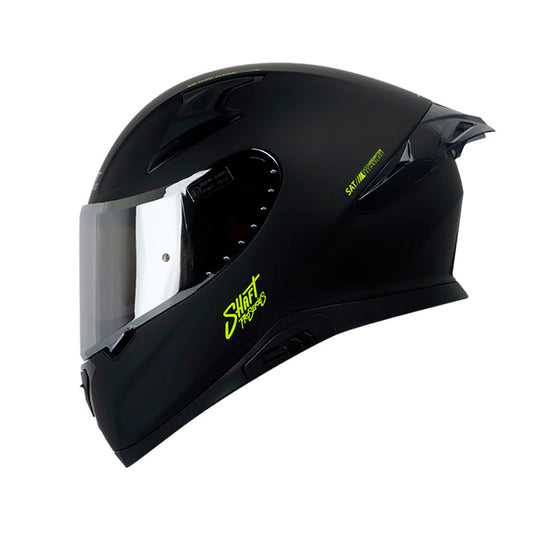 CASCO SHAFT SH-612DV PRO SOLID MATE NEGRO AMARILLO NEON