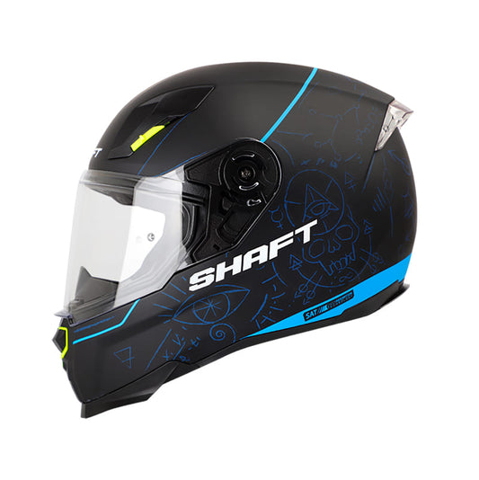 CASCO SHAFT SH-562 WITCHCRAFT MATE NEGRO AZUL