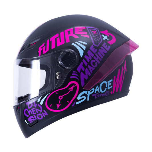 CASCO ICH ICH-501SP TIME TRAVEL MATE NEGRO FUCSIA NEON