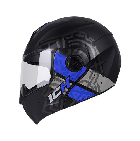 CASCO ICH ICH-3110DV RUNAS MATE NEGRO AZUL