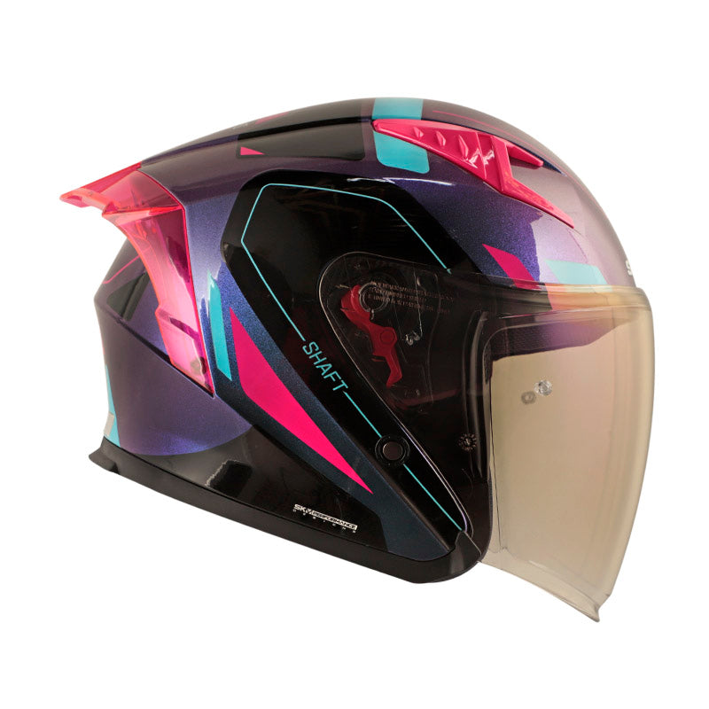 CASCO SHAFT SH-226GT BALAM CAMALEON FUCSIA VISOR IRIDIUM