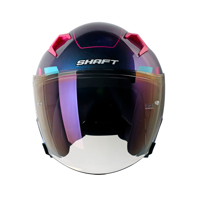 CASCO SHAFT SH-226GT BALAM CAMALEON FUCSIA VISOR IRIDIUM