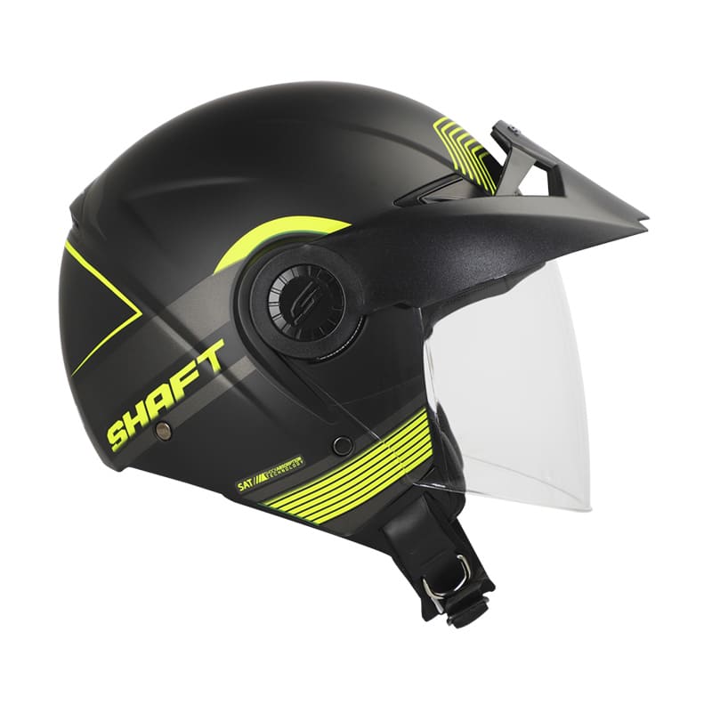 CASCO SHAFT SH-211 TONKA MATE NEGRO AMARILLO NEON