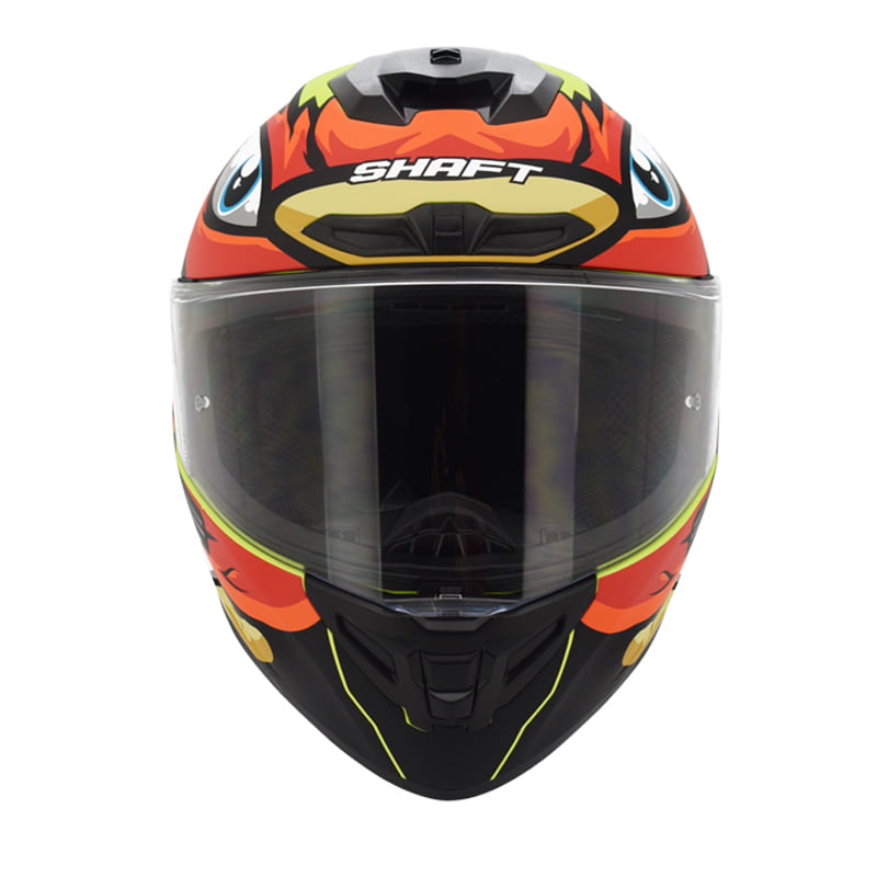 CASCO SHAFT SH-542GT KOWBOY MATE AMARILLO NEON NARANJA NEON