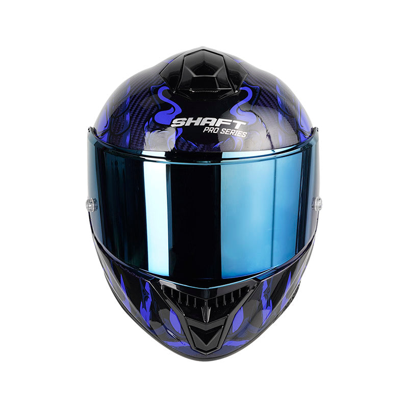 Casco shaft azul 2025