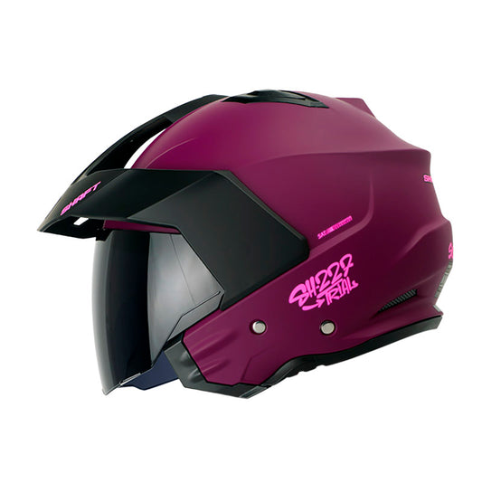CASCO SHAFT SH-227 TRIAL SOLID MATE MORADO FUCSIA