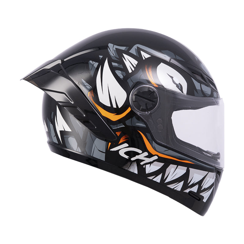 CASCO ICH-501SP DEMENTOR NEGRO GRIS OSCURO