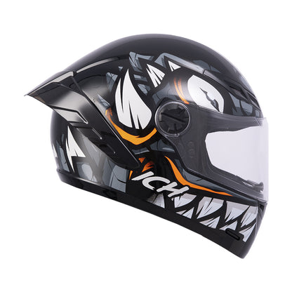 CASCO ICH-501SP DEMENTOR NEGRO GRIS OSCURO