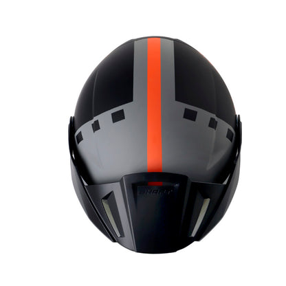 CASCO SHAFT SH-212 DITTO MATE NEGRO NARANJA NEON IRIDIUM