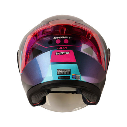 CASCO SHAFT SH-226GT BALAM CAMALEON FUCSIA VISOR IRIDIUM