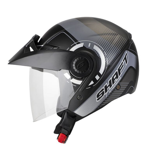 CASCO SHAFT SH-211 ZORAK MATE NEGRO GRIS