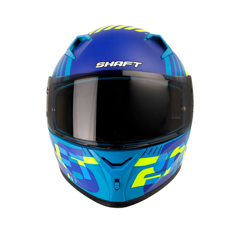 CASCO SHAFT SH-526SP VYPER MATE AZUL AMARILLO NEON HUMO