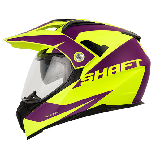 CASCO SHAFT SH-MX380DV BLOCKED MATE AMARILLO NEON MORADO