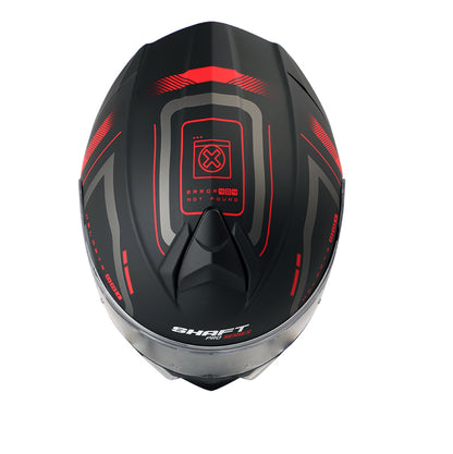 CASCO SHAFT SH-4000DV PRO MK ULTRA MATE NEGRO ROJO
