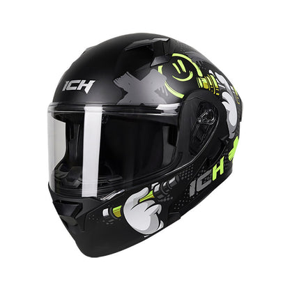 CASCO ICH ICH-3120DV TAGGER MATE NEGRO AMARILLO NEON