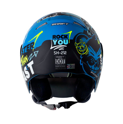 CASCO SHAFT SH-212 ROCK YOU MATE AZUL AZUL IRIDIUM