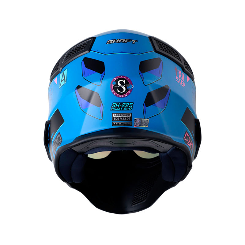 CASCO SHAFT SH-225 PILOT SATURN V MATE AZUL FUCSIA IRIDIUM
