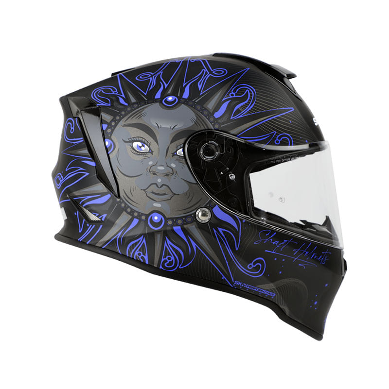 CASCO SHAFT SH-551 SUN AND MOON MATE NEGRO AZUL