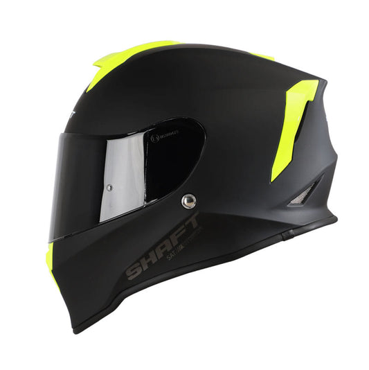 CASCO SHAFT SH-551 SOLID FLOW MATE NEGRO AMARILLO VISOR HUMO