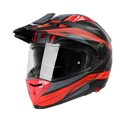 CASCO SHAFT SH-3700DV FORM MATE NEGRO ROJO