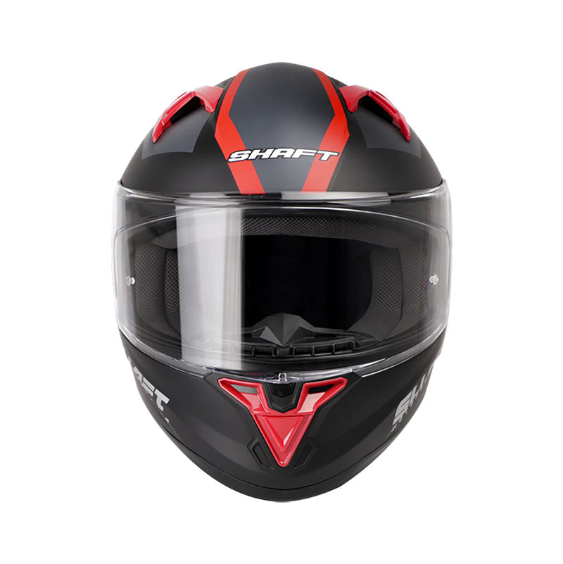 CASCO SHAFT SH-522 MOTORSPORT MATE NEGRO ROJO – American Motos