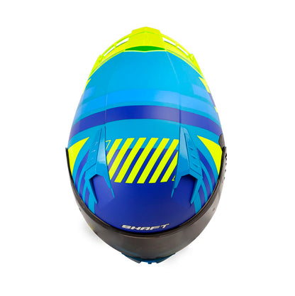 CASCO SHAFT SH-526SP VYPER MATE AZUL AMARILLO NEON HUMO