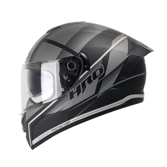CASCO HRO HRO-518DV ZORA MATE NEGRO GRIS