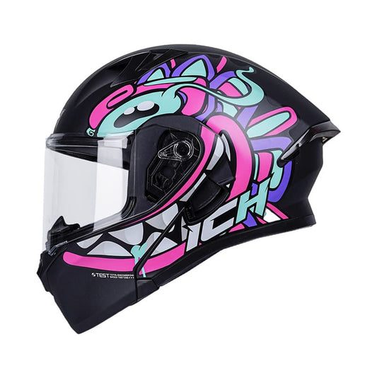 CASCO ICH ICH-3120DV OHAN MATE NEGRO FUCSIA NEON