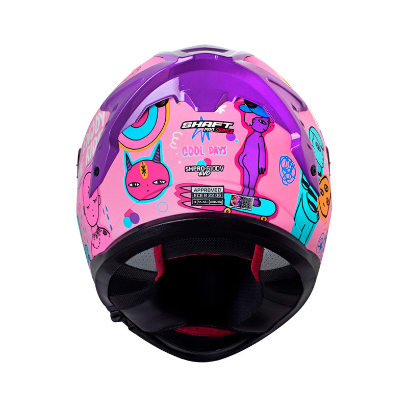 CASCO SHAFT SH-610EVO COOL DAYS MATE ROSADO FUCSIA IRIDIUM