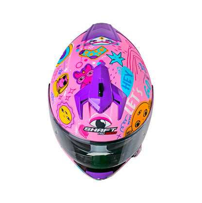 CASCO SHAFT SH-610EVO COOL DAYS MATE ROSADO FUCSIA IRIDIUM