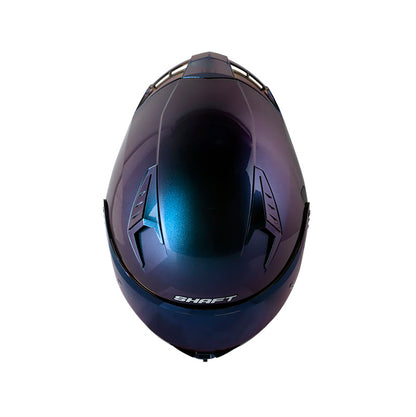 CASCO SHAFT SH-526SP EVO SOLID CAMALEON PLATA VISOR IRIDIUM