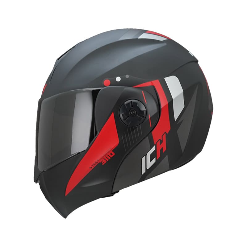 CASCO ICH ICH-3110DV HEATER MATE NEGRO ROJO VISOR HUMO