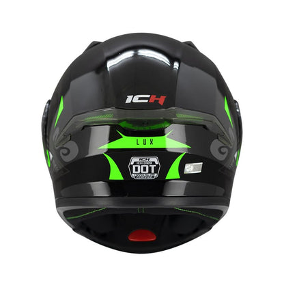 CASCO ICH ICH-3120DV LUX NEGRO VERDE NEON