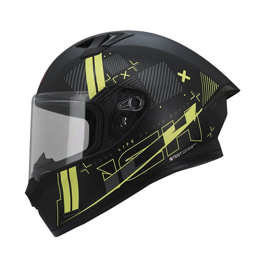 CASCO ICH ICH-503SP COMPU MATE NEGRO AMARILLO NEON
