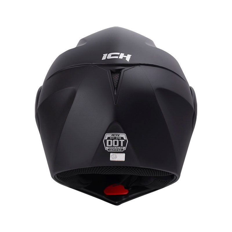 CASCO ICH ICH-3110DV SOLID MATE NEGRO VISOR RD