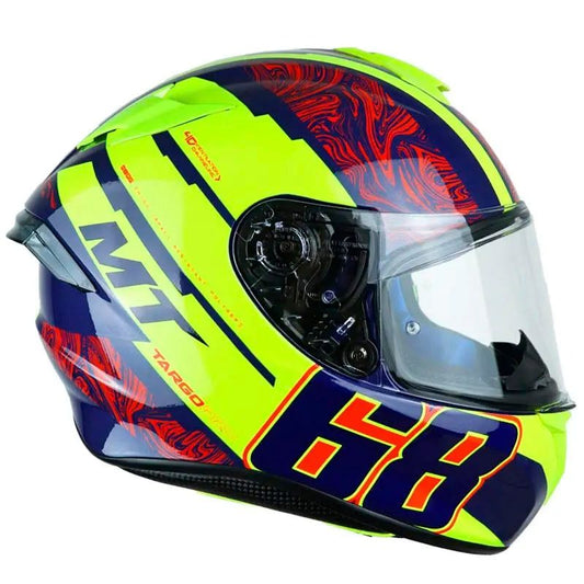 CASCO MT TARGO PRO WELCOME AMARILLO NEON
