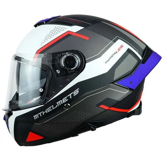CASCO MT THUNDER 4 SV JERK PERLA AZUL