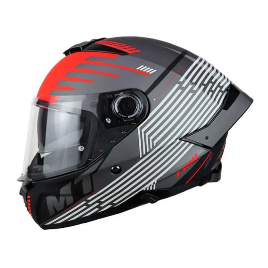 CASCO MT THUNDER 4 SV KROM ROJO
