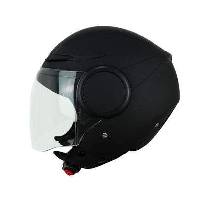 CASCO SMK STREEM SOLID MATE NEGRO