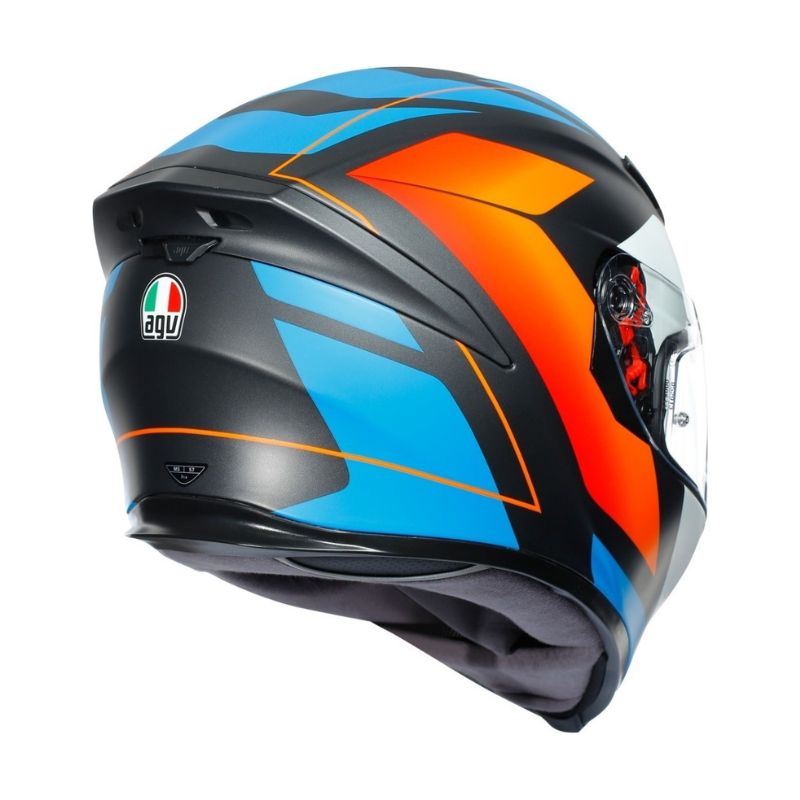 CASCO AGV K5 S CORE MATE AZUL NARANJA American Motos